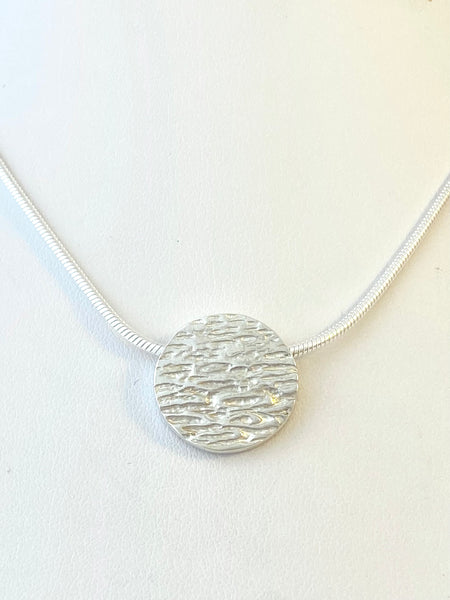 Ripple Medallion Pendant