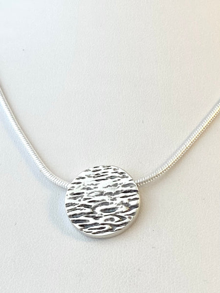 Ripple Medallion Pendant