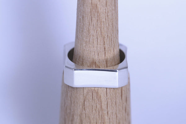 Fiona Macintyre Design Concave Square Ring